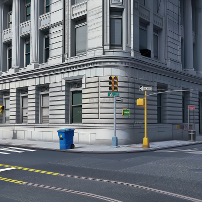 insMind Outdoor Background City