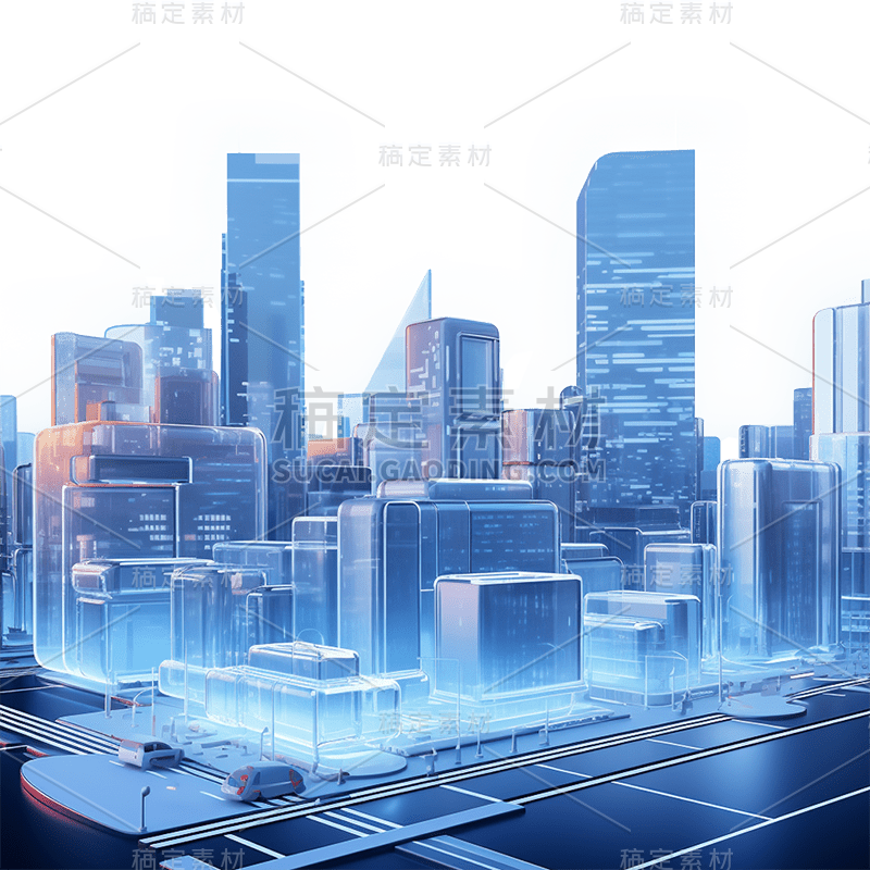3D立体三维科技城市