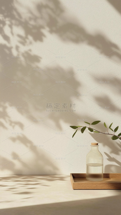 家居系列-通用-写实极简光影桌面背景