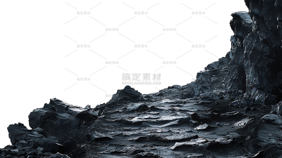 风光通用大片石头元素素材