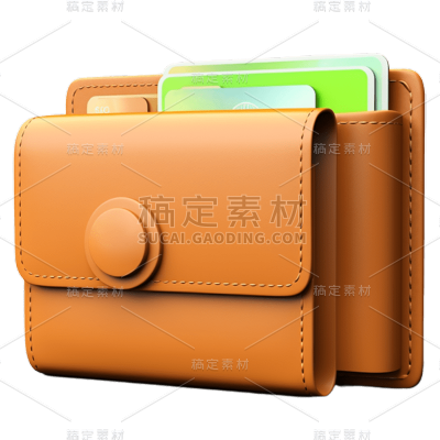 3D钱包系列静态贴纸