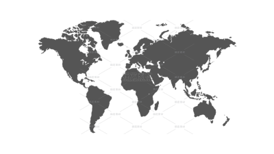 科技风世界地图元素（td）