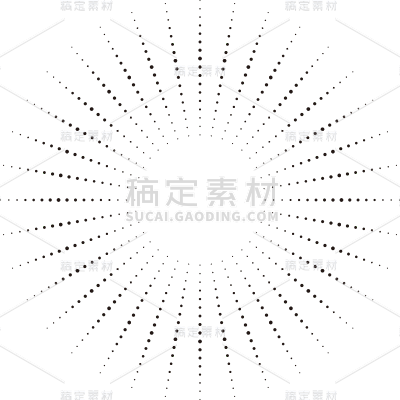 通用-波点圈元素贴纸几何系列