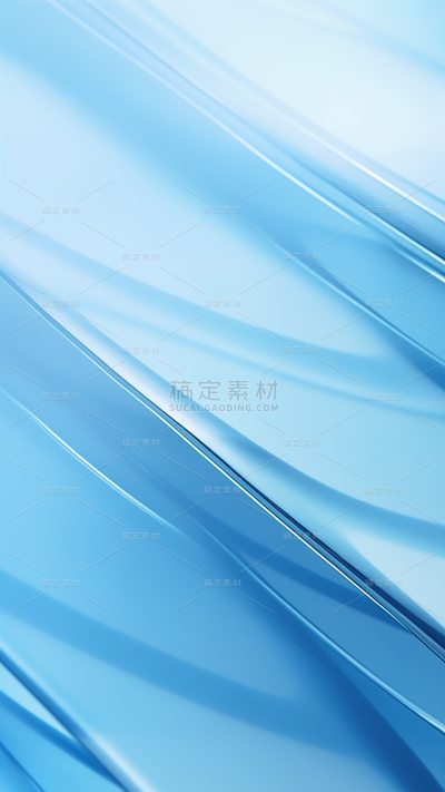 通用简约蓝色玻璃质感背景图片