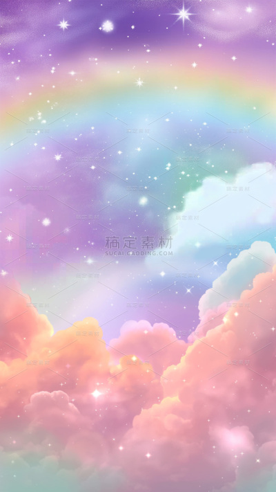 常规系列梦幻星空通用背景素材