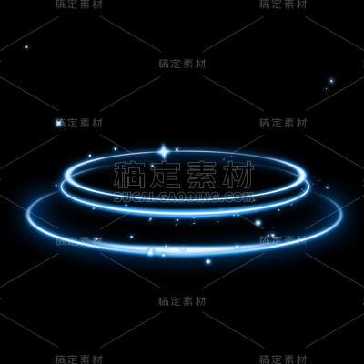 特效通用多层光圈元素素材