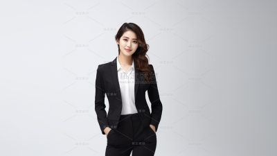 商务企业金融人物形象模特