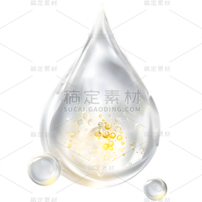 特效通用组合水滴元素素材