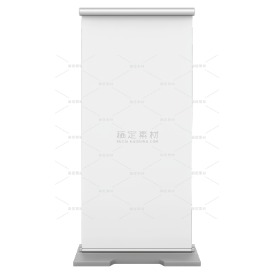 样机系列空白易拉宝展架元素贴纸（td）