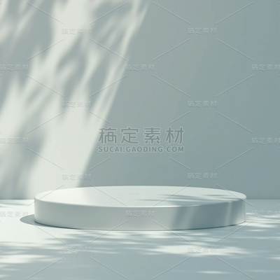 背景通用简约圆形展台实景立体主图背景图片