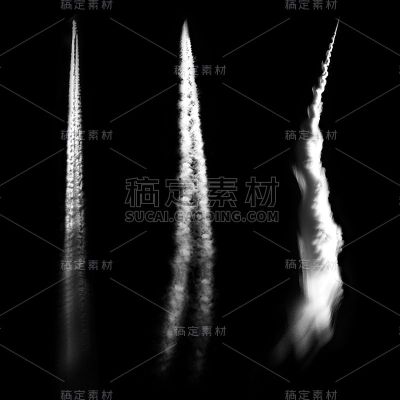 特效通用喷气烟雾元素素材