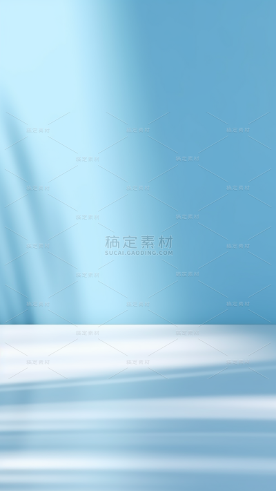 通用简约蓝色光影背景图片