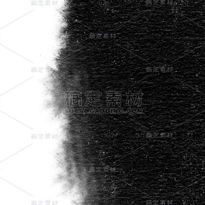 通用-毛玻璃感黑色笔刷贴纸几何系列