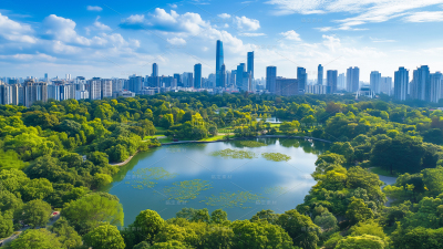 常规系列城市建筑蓝天通用背景素材