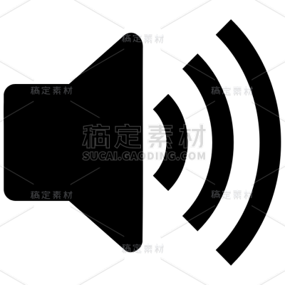 图标系列矢量简约计算机手机音量功能图标（td）