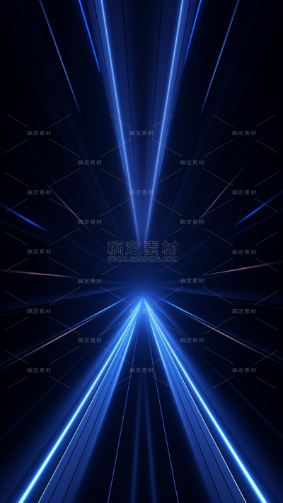 背景通用蓝色光线背景竖版图片素材
