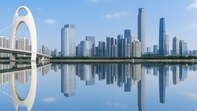 建筑系列湖面立交桥城市建筑图片（td）