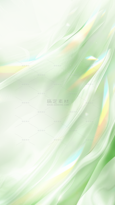 常规背景系列浅绿色丝滑面料材质背景