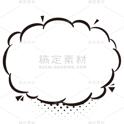 简约对话框气泡框聊天框文本框