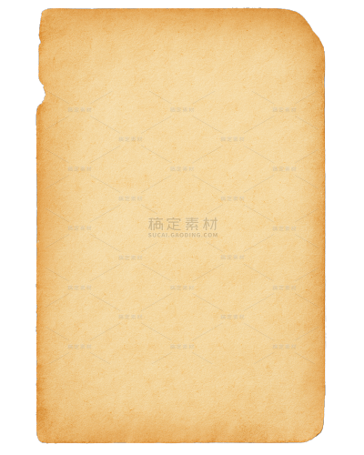 边框系列复古感泛黄纸质边框（td）