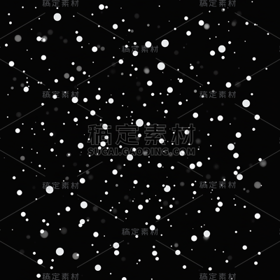 气象系列写实雪花飘落