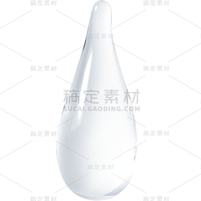特效通用透明实景水滴元素素材