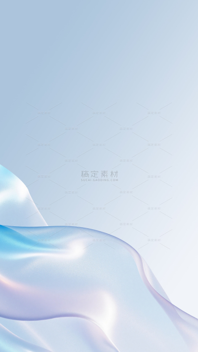 背景系列简约感蓝紫色绸缎渐变背景