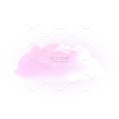 风光系列梦幻感粉紫色云彩