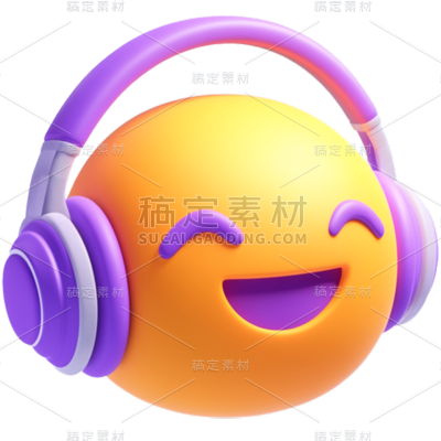 图标系列3D客服贴纸