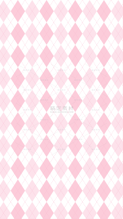 纹理系列简约风矢量粉色菱形格纹背景