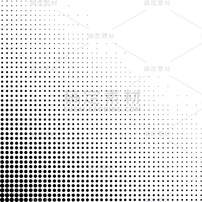 常规系列黑色区域圆形渐变波点通用元素素材