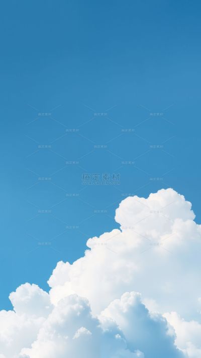 风光系列实景蓝天白云场景背景
