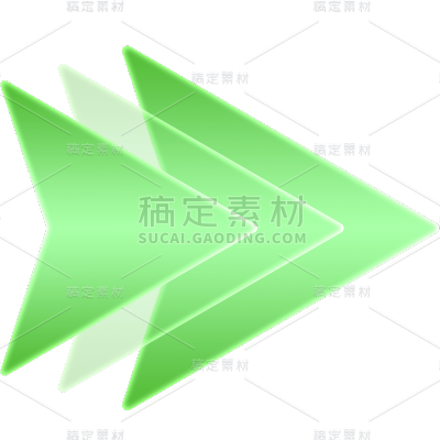 通用科技双层科技箭头元素