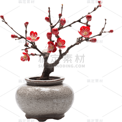 梅花盆栽