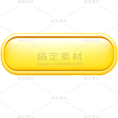 矢量金色按钮免抠元素