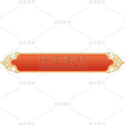 电商活动促销立体3D金色中国风中式国潮标题框文本框元素