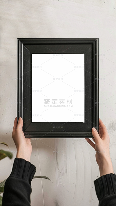 边框系列写实风手持相框画框图片