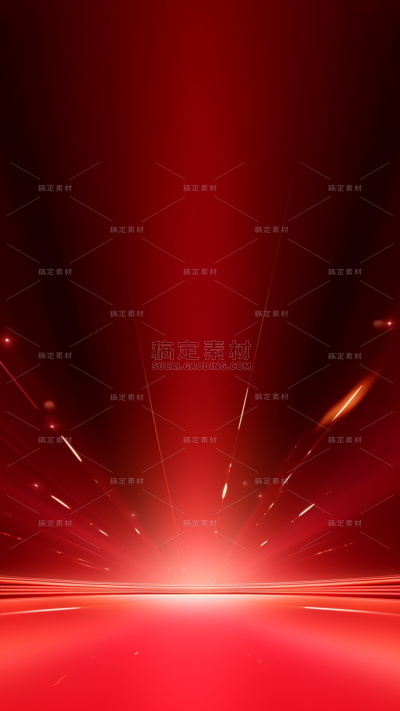 背景通用红色光效科技感光束图片素材