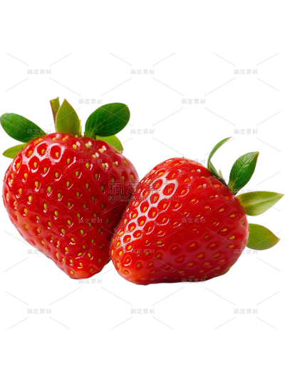 夏季果蔬通用多主体草莓元素素材