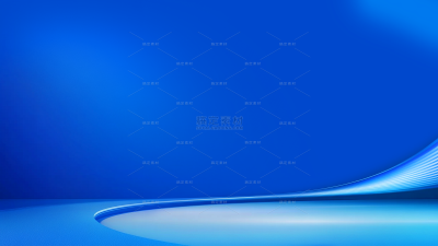 背景系列商务风蓝色抽象发光曲线背景