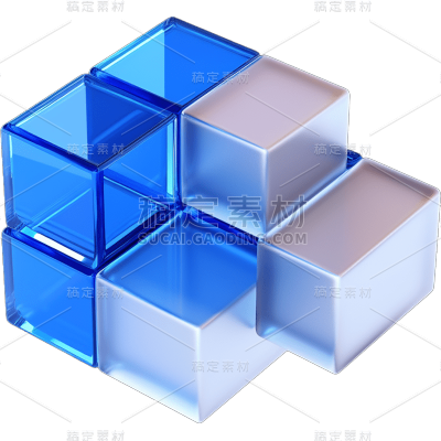 3D立体三维几何正方形