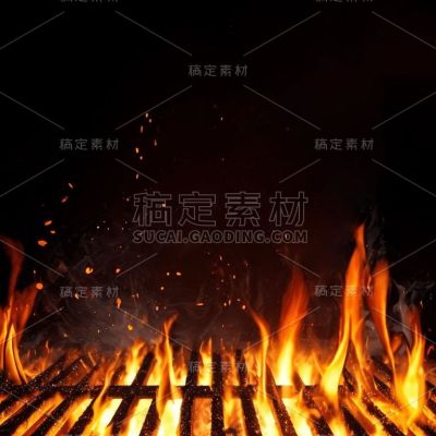 特效系列火焰燃烧架子元素（td）