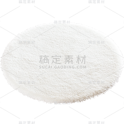 家居系列-通用-圆形地毯绒毛贴纸