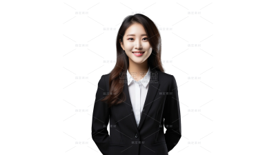 商务女性模特人像图片