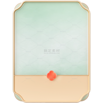 边框系列国潮风金边精致感边框元素