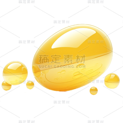 3D维生素胶囊贴纸