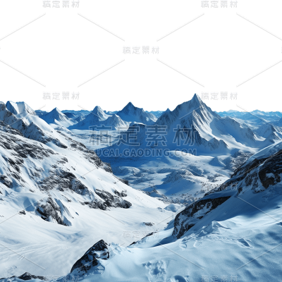 写实风山脉静态贴纸