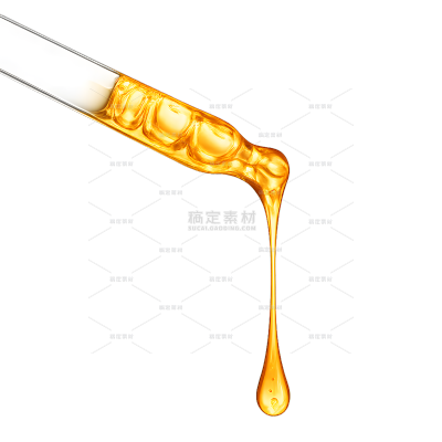 美妆系列清透感金色精华滴滴管（td）