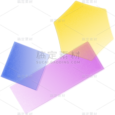 通用-几何模糊朦胧图形底贴纸几何系列