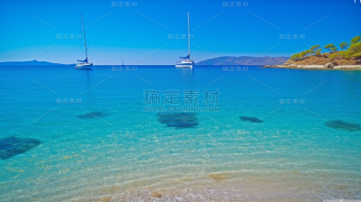 海边天空水